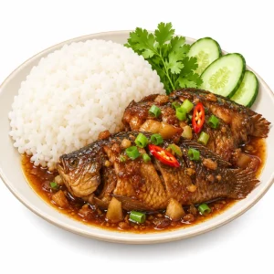Cơm Cá Rô Kho